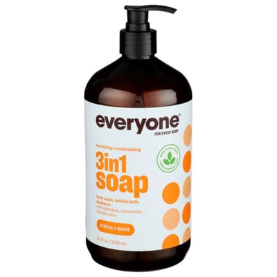 Seventh Generation 22925 Purely Clean 12 oz. Mandarin Orange & Grapefruit Hand  Soap - 8/Case