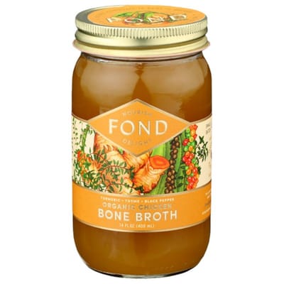 Homestyle Savory Chicken Bone Broth (1) 14OZ Jar