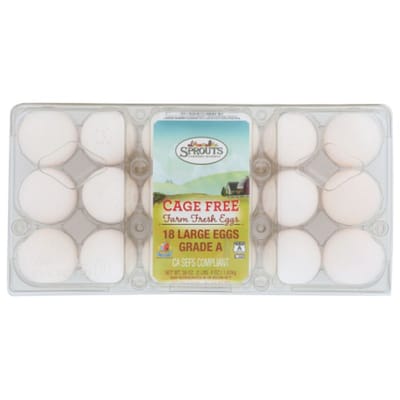 H-E-B Grade AA Cage Free Large Brown Eggs