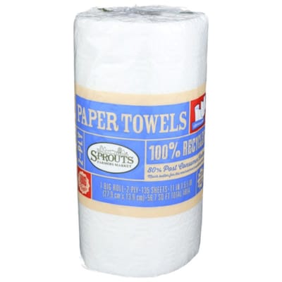 Paper Towels Jumbo Roll, 135 Count, Shipped to You