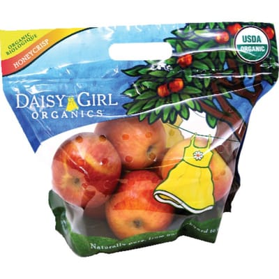 Stemilt World Famous Fruit Organic Cosmic Crisp Apple Punnet, 4 Count, Shop Online, Shopping List, Digital Coupons