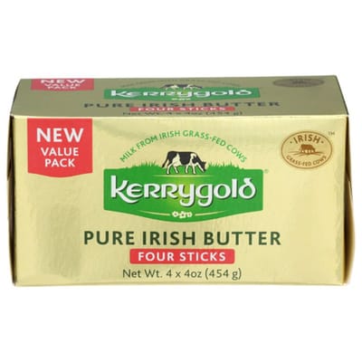 Kerrygold Pure Irish Butter Sticks Unsalted Grass-fed - 2 ct - 8 oz box