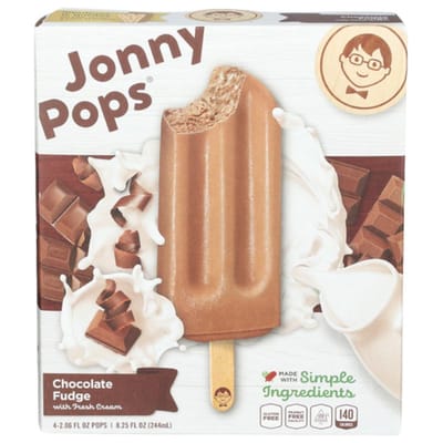 JonnyPops Frozen Fruit & Cream Bars