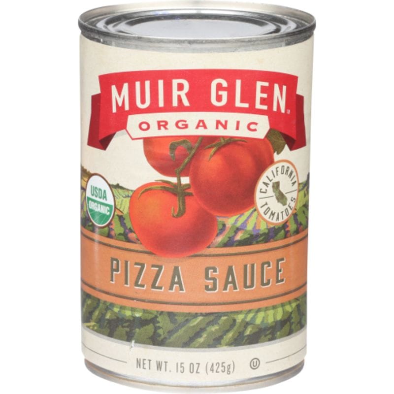 PIZZA SAUCE, ORGANIC Muir Glen 12/15oz Frankferd Farms