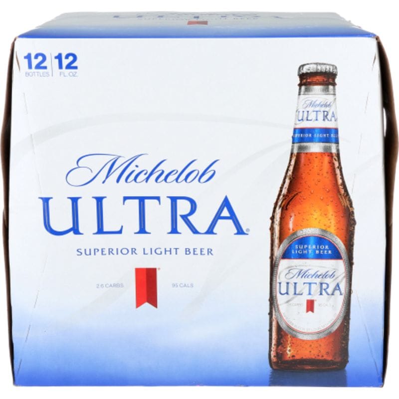 Michelob Ultra 12oz Bottle Zip Coolie - The Beer Gear Store