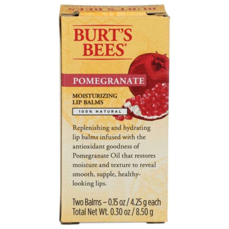 Burts Bees - Burts Bees, Lip Balm, Pomegranate, Moisturizing (0.15 oz), Shop