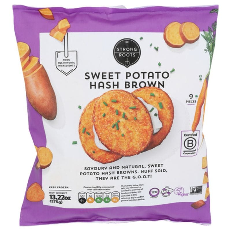 Sweet Potato Hash Browns - Plant Bellies