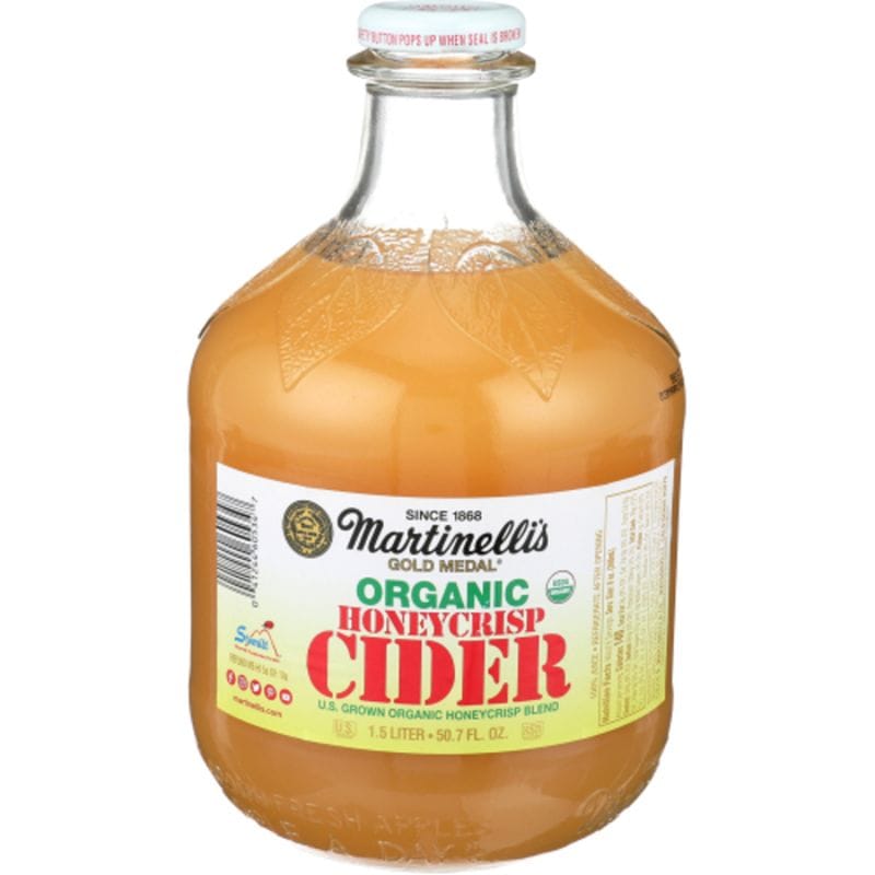 Organic Unfiltered Honeycrisp Apple Cider 33.8 fl. oz. - Martinelli's