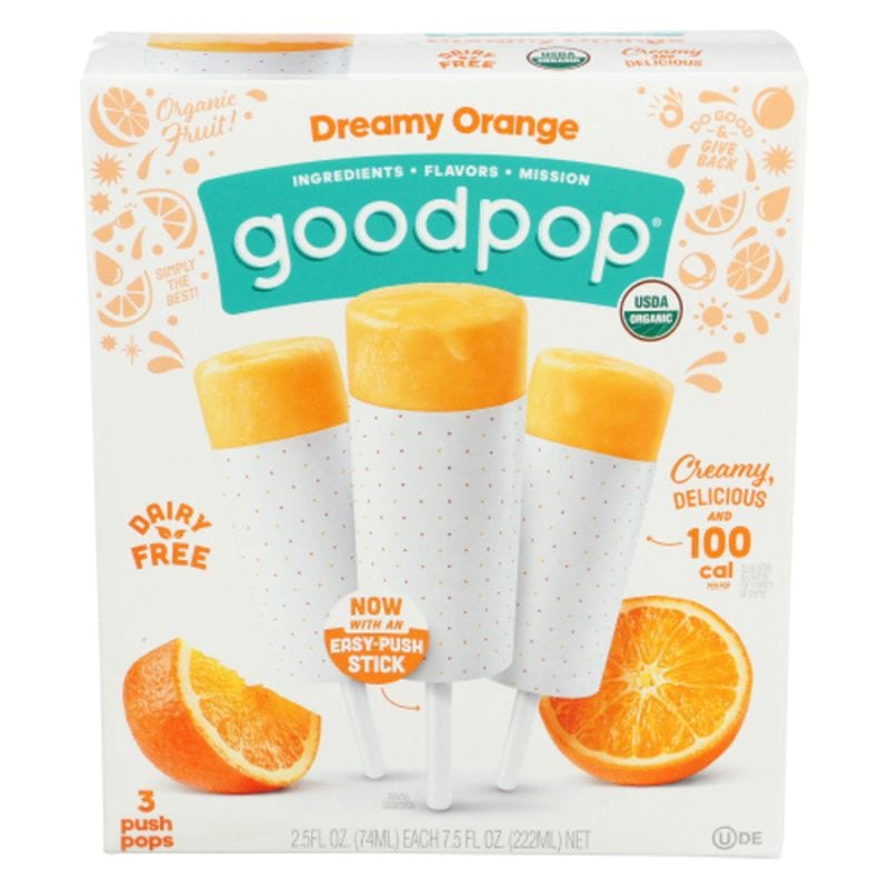 Goodpop Creamy Push Pops Reviews & Info (Dairy-Free)