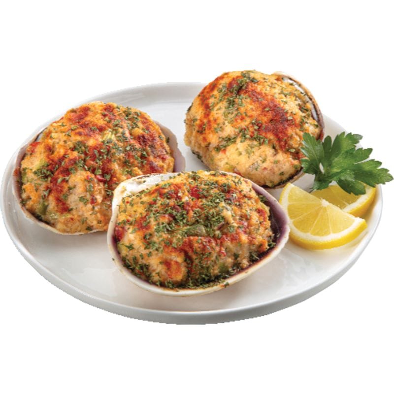Mike's Stuffed Clams - Monahan's Seafood Market  Fresh Whole Fish,  Fillets, Shellfish, Recipes, Catering & Lunch Counter-Ann Arbor, Michigan