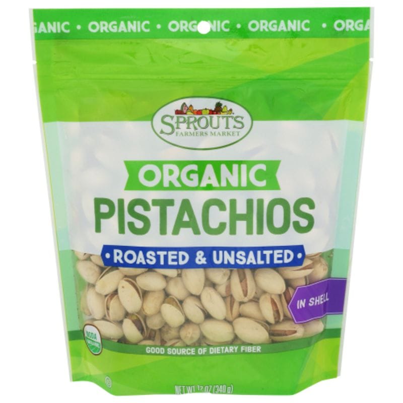 Organic Unsalted Pistachio Meats