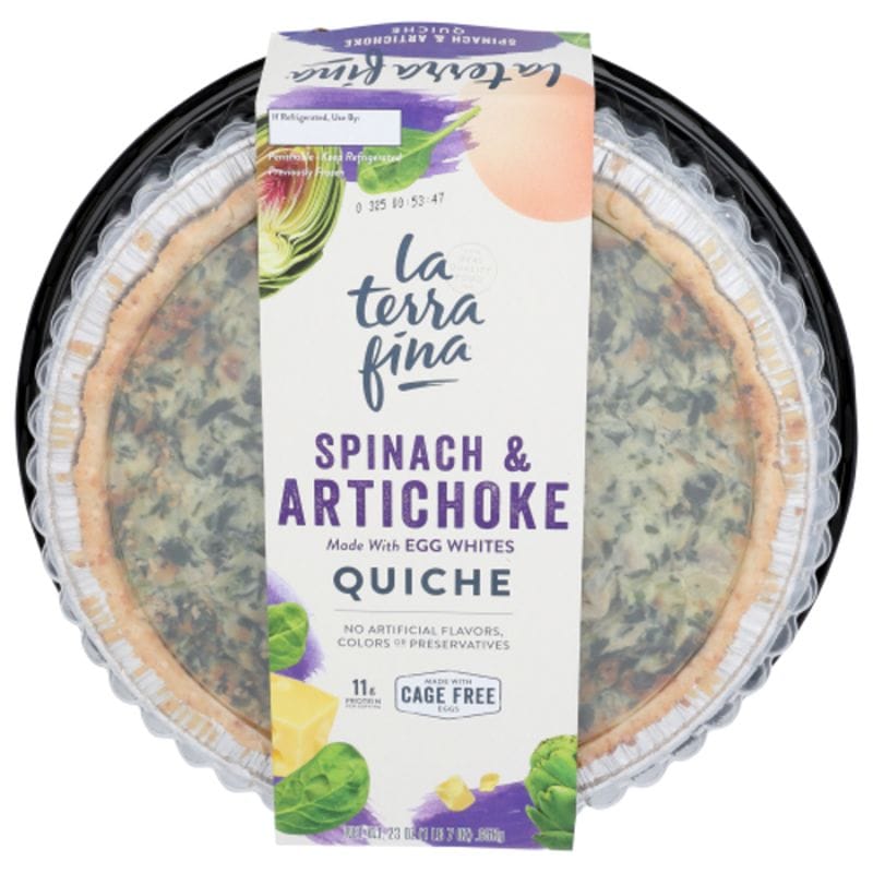 Spinach & Artichoke Quiche Delivered