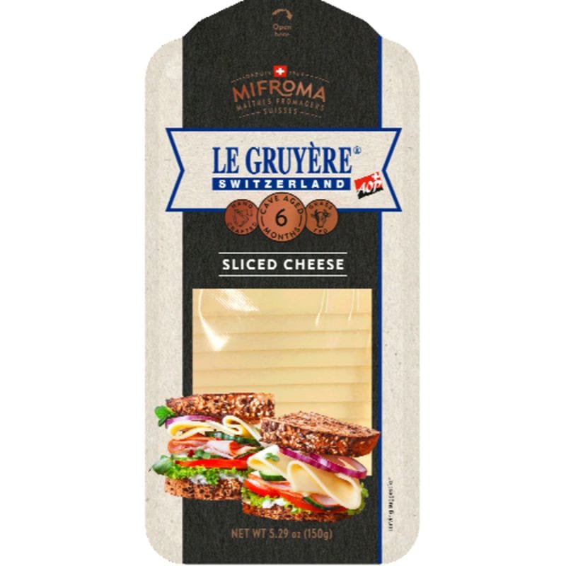 Mifroma Le Gruyere Sliced Cheese, Shop Online, Shopping List, Digital  Coupons