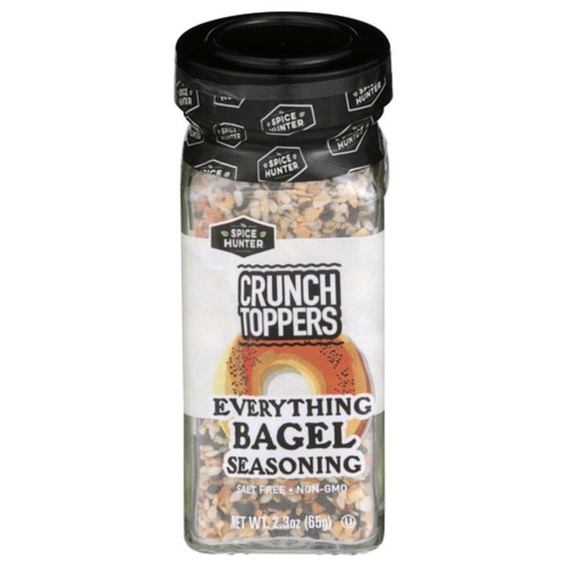 Spice Hunter Salt Free Everything Bagel Crunch Seasoning, 2.3 oz [Pack of  6] 