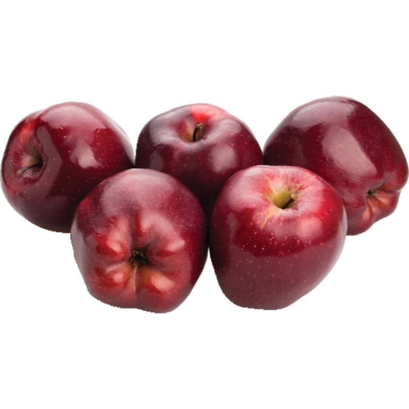  Apple Red Delicious Conventional, 1 Each : Grocery & Gourmet  Food