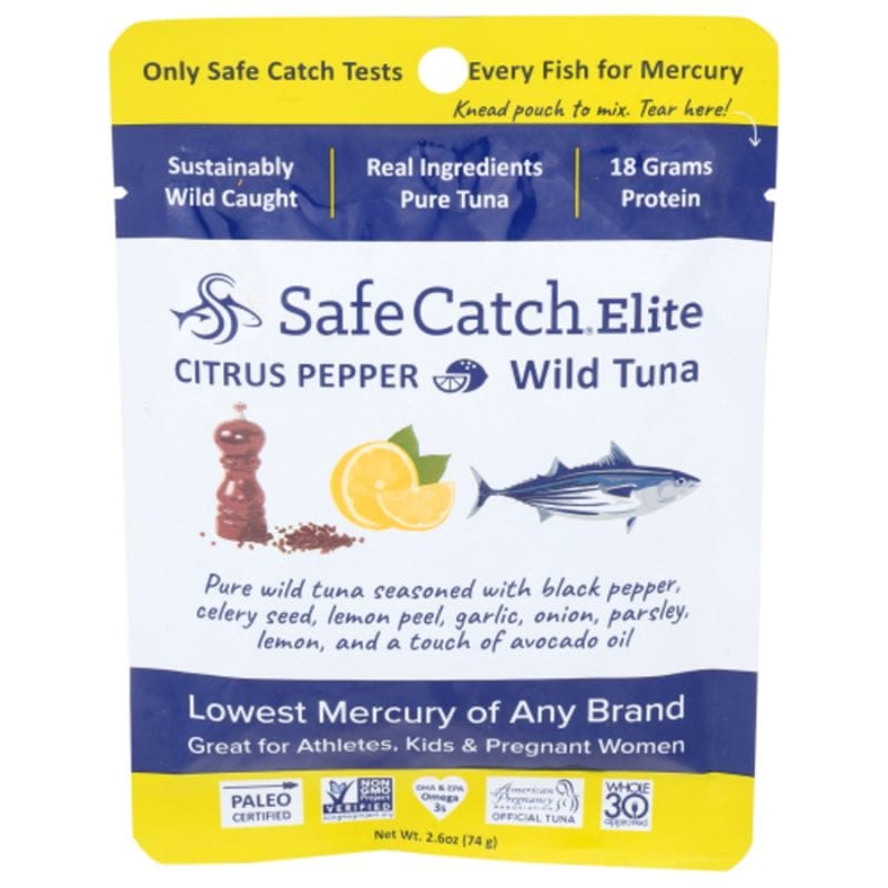 Safe Catch Citrus Pepper Elite Wild Tuna Single Pouch, Shop Online,  Shopping List, Digital Coupons