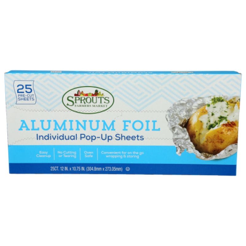 Aluminum Foil Pop Up Sheets- 3000/Case - Surraj Plastics