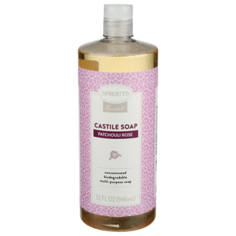 Patchouli Rose Castile Liquid Soap, 5 Gallons