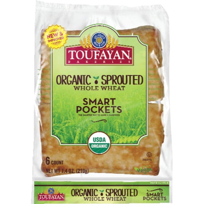 Smart Pockets – Whole Wheat – Toufayan Bakeries