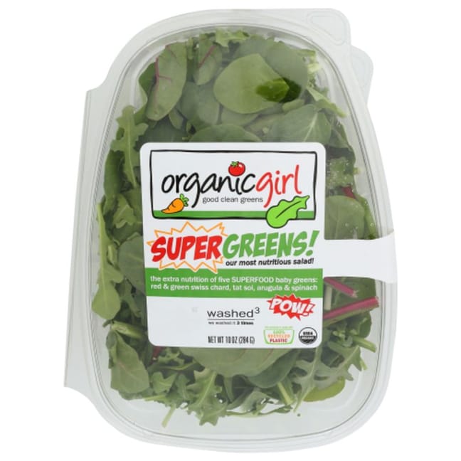 SUPERGREENS!  fresh salad blend - organicgirl produce