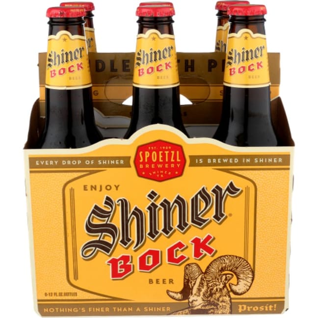 Shiner Bock 12 oz Glass Bottle