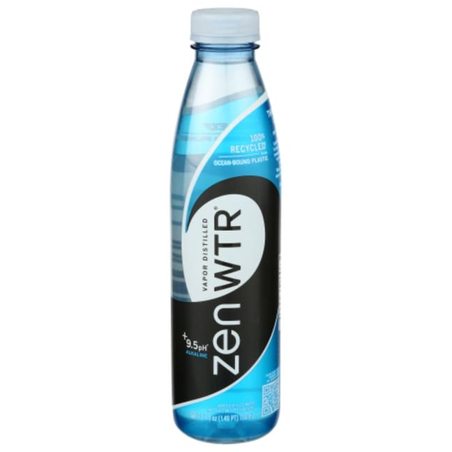 Zen Wtr Alkaline Water, Vapor Distilled, 9.5 pH