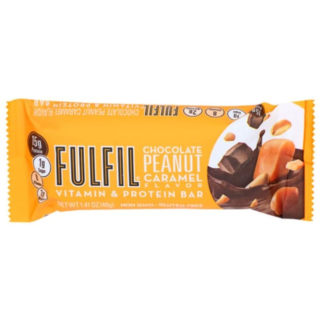 Chocolate Peanut Caramel Protein Bars