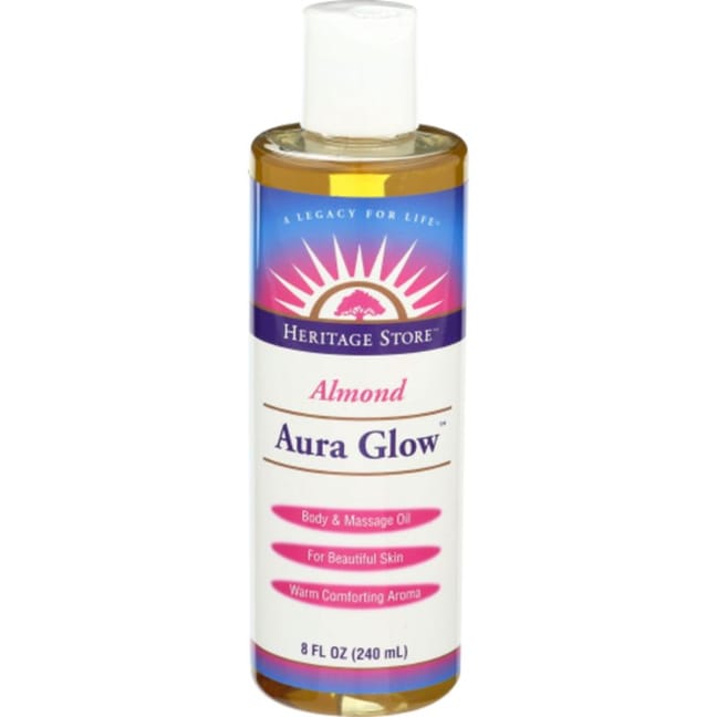 Heritage Store Almond Aura Glow Body & Massage Oil | Shop Online 