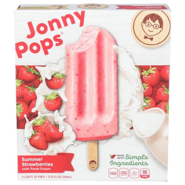 JonnyPops Frozen Fruit & Cream Bars