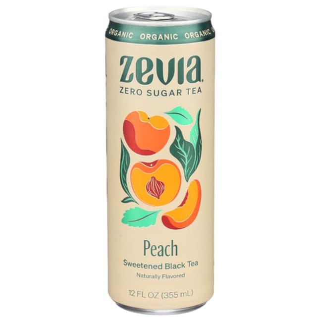 Zevia Organic Sweetened Peach Black Tea, Shop Online, Shopping List,  Digital Coupons