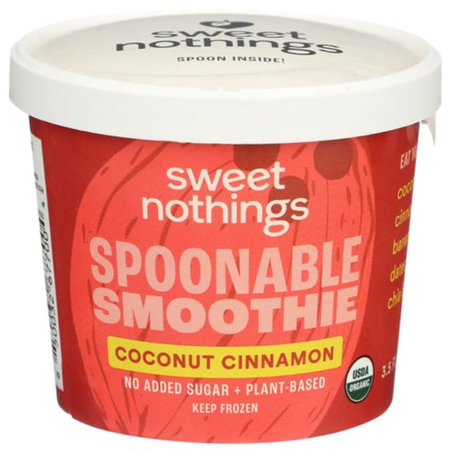 Sweet Nothings  Organic Peanut Butter Frozen Smoothie