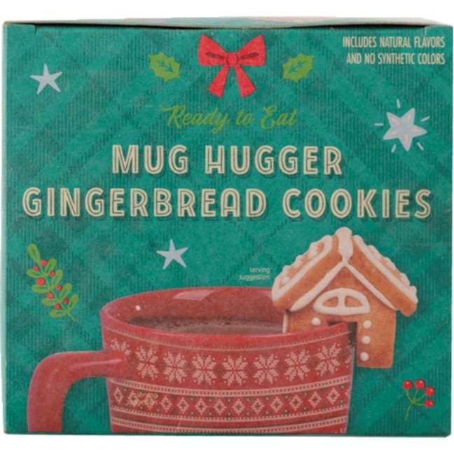 Chocolate Gingerbread Mug Hug Cookies • Aimee's Pretty Palate