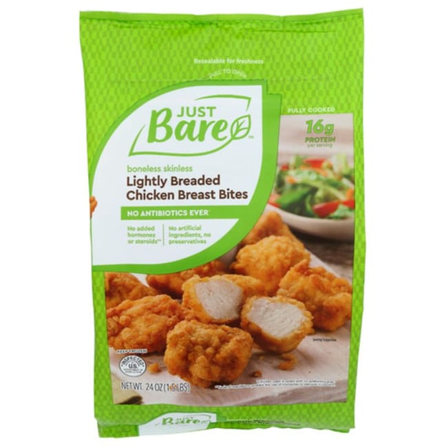 Just Bare Chicken Breast Bites, Lightly Breaded – RoomBox