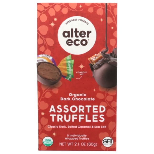Alter Eco Truffles Dark Chocolate Caramel