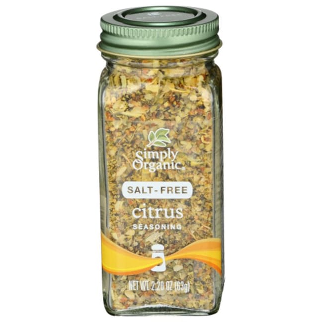 Simply Organic Salt-Free Citrus Seasoning Blend 2.20 oz.