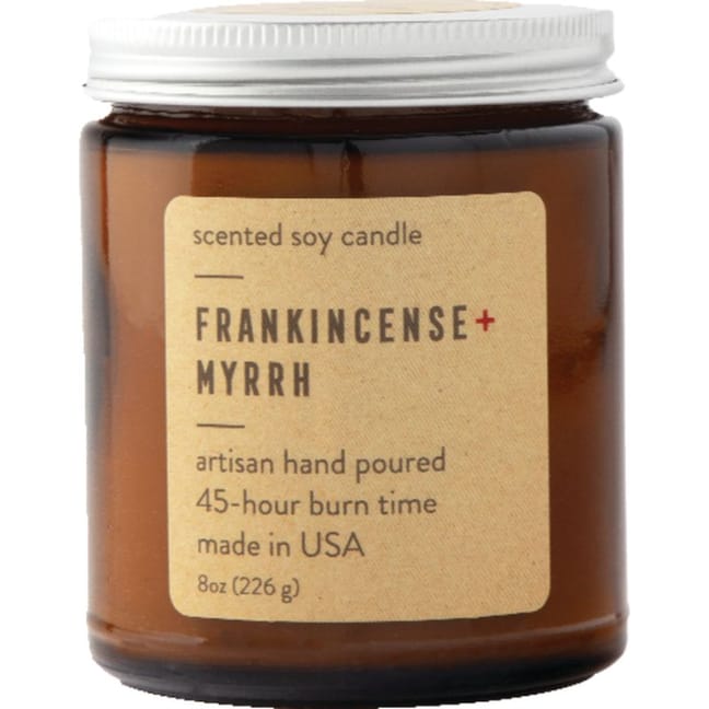 Sprouts Frankincense + Myrrh Soy Scented Candle