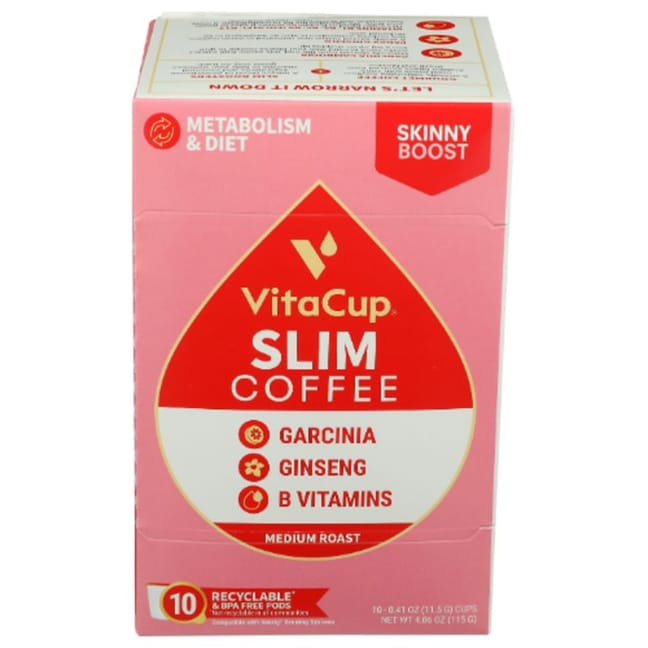 Vitacup Slim Blend Medium Roast Single Serve Coffee Cups - Shop Coffee at  H-E-B