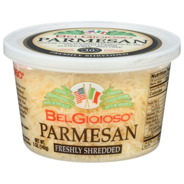 BELGIOIOSO: Grated Parmesan Cheese Cup, 5 oz