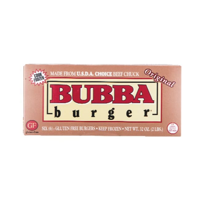 Bubba Burger® Gluten Free Original Burgers, 6 ct / 2 lb - Kroger